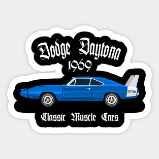 Daytona American Muscle Cars 1969 Sticker